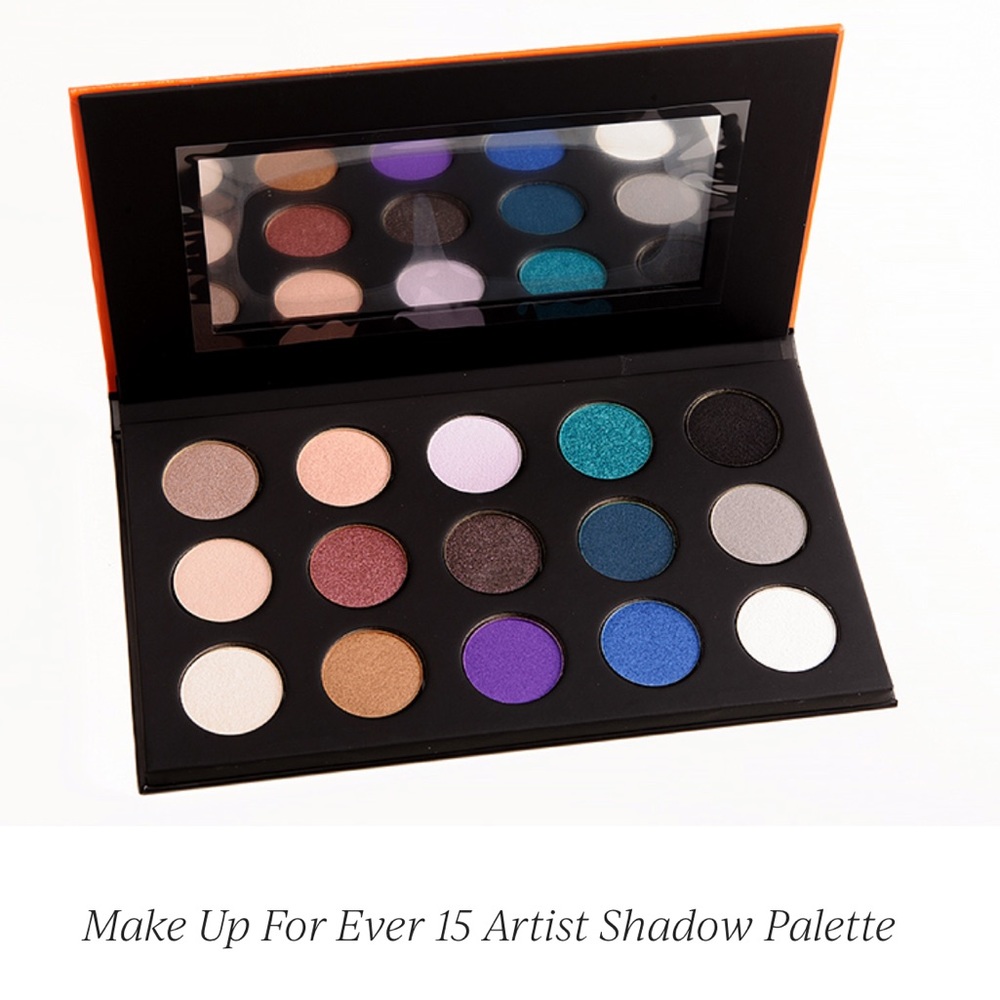 NEW Make Up For Ever 15 Shades Artist Shadow Palet